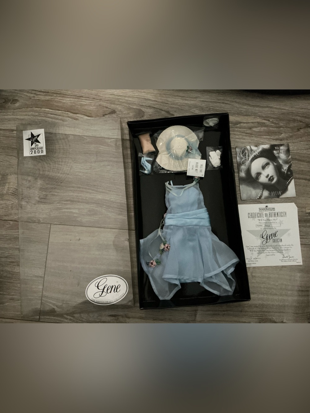 2000 Ashton Drake Gene Doll Will You Marry Me ? Outfit